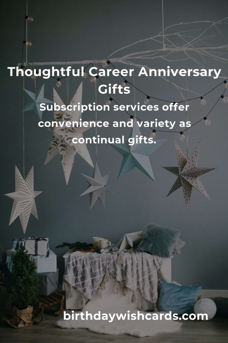 Perfect Career Anniversary Gifts for Professionals