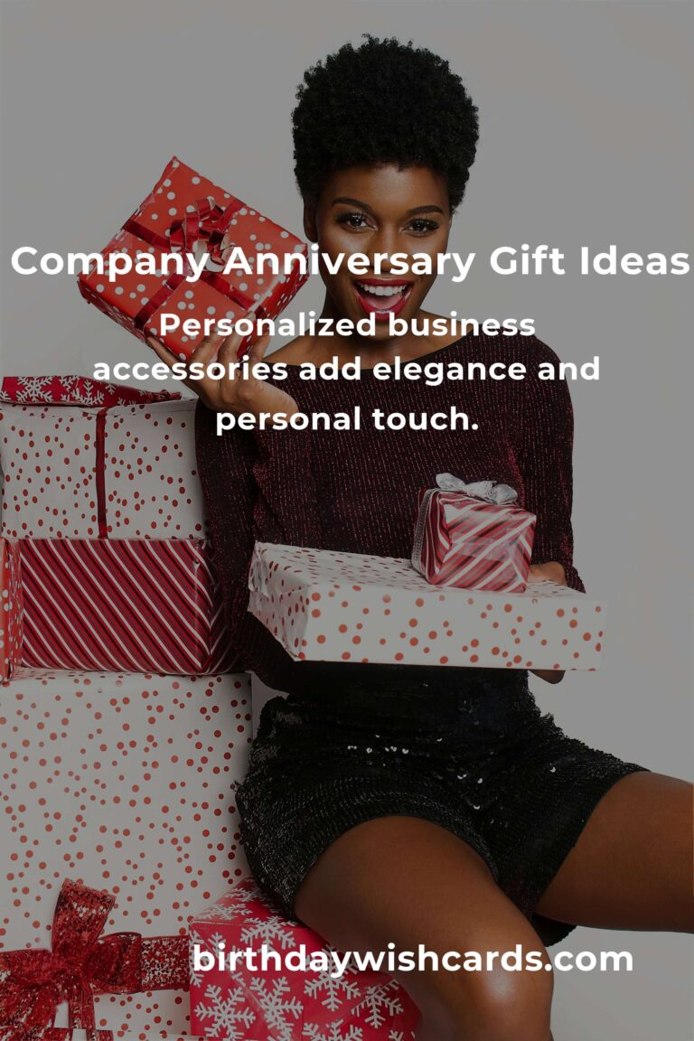 Perfect Company Anniversary Gifts for Entrepreneurs: Celebrating Business Success
