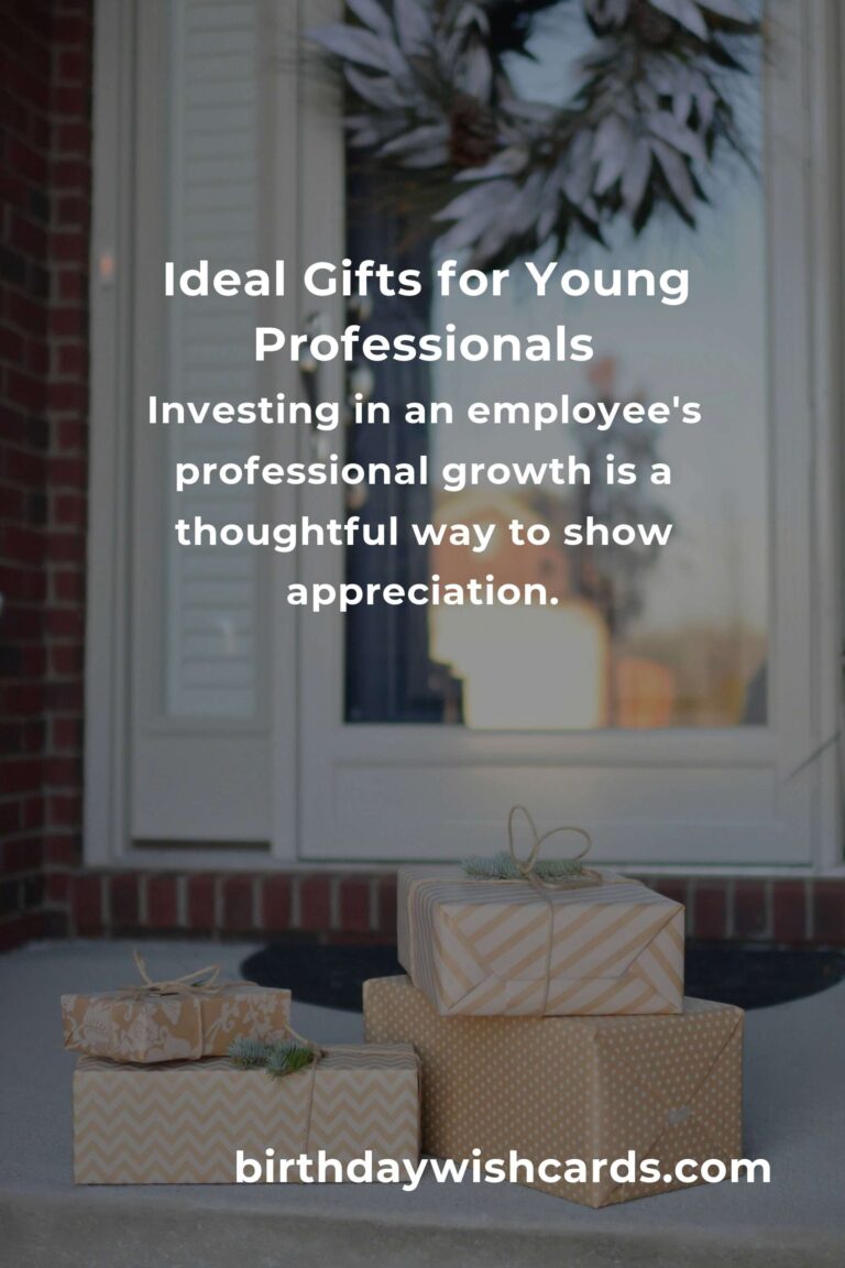 Perfect Company Anniversary Gifts for Young Adults