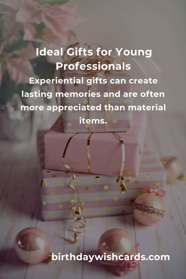 Perfect Company Anniversary Gifts for Young Adults