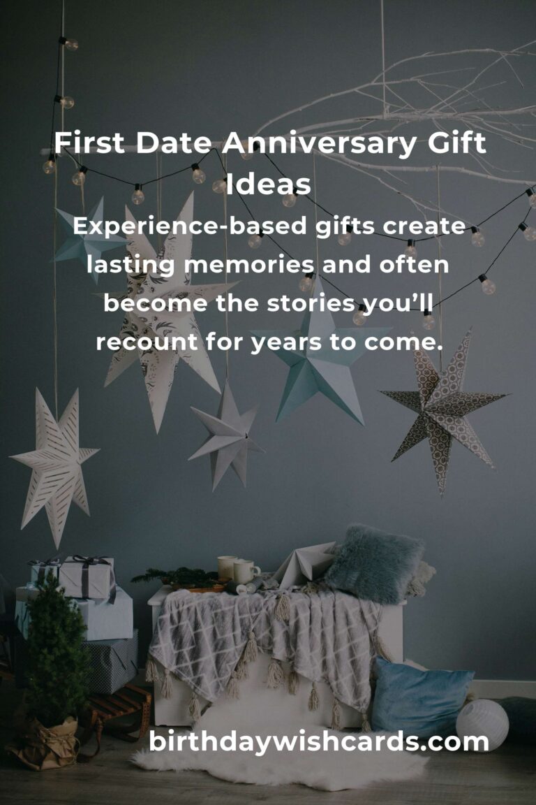 Perfect First Date Anniversary Gifts for Beginners: Unique Ideas to Impress
