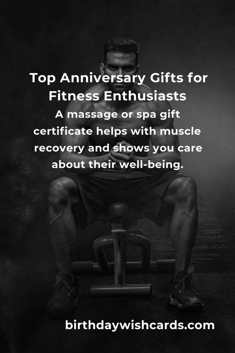 Perfect First Date Anniversary Gifts for Fitness Enthusiasts