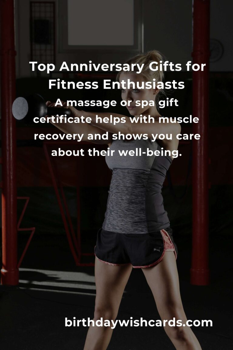 Perfect First Date Anniversary Gifts for Fitness Enthusiasts