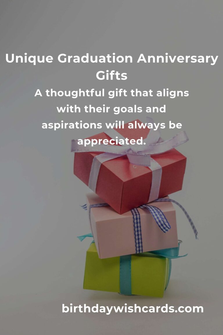Perfect Graduation Anniversary Gifts for Students
