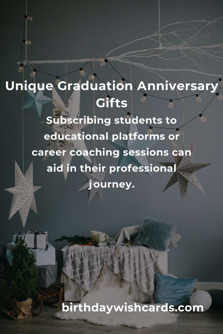 Perfect Graduation Anniversary Gifts for Students