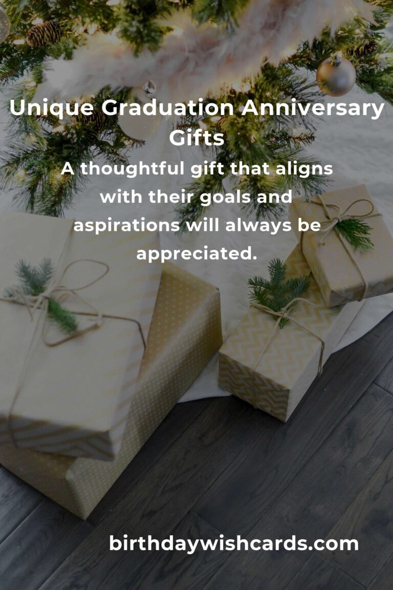 Perfect Graduation Anniversary Gifts for Students
