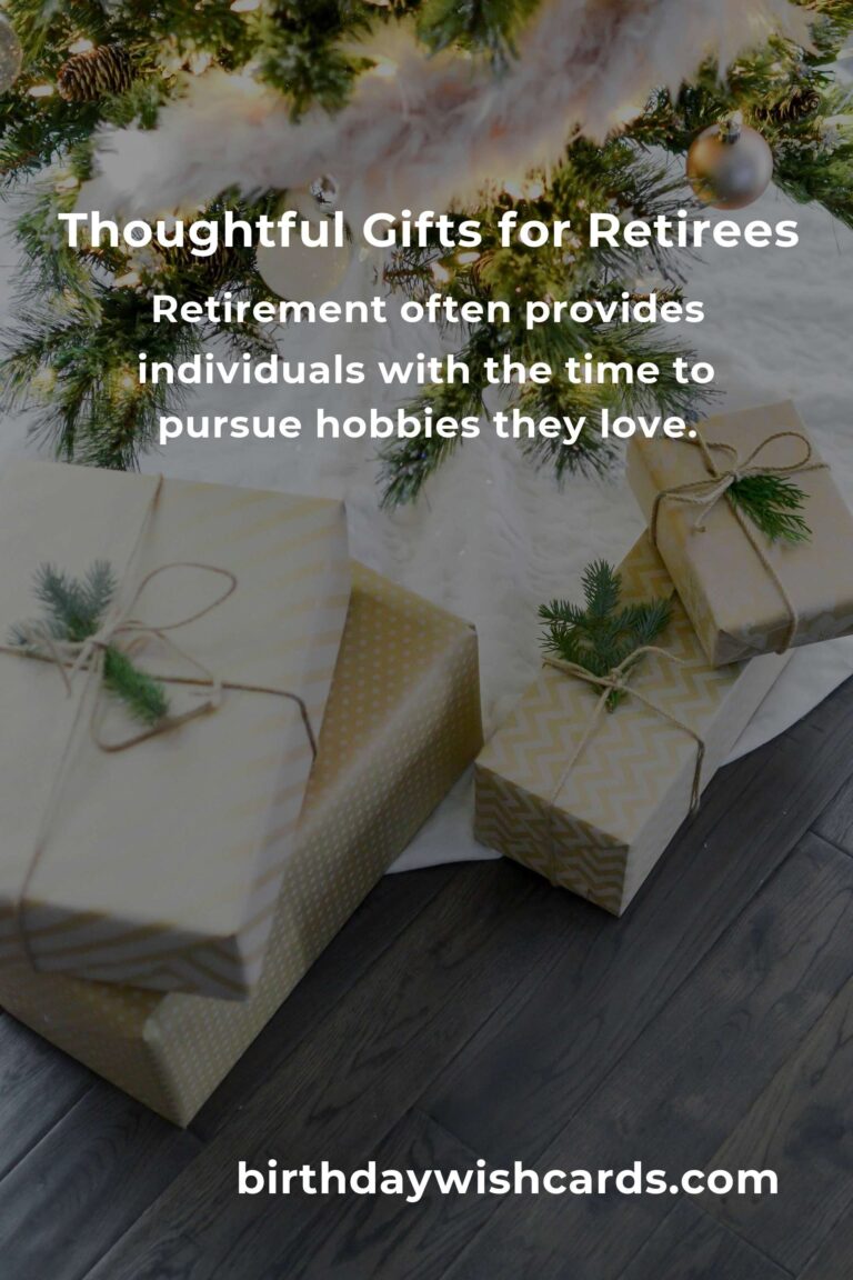 Perfect Moving Anniversary Gifts for Retirees