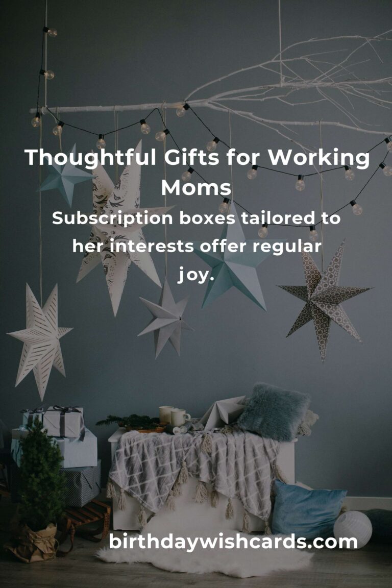 Perfect Moving Anniversary Gifts for Working Moms
