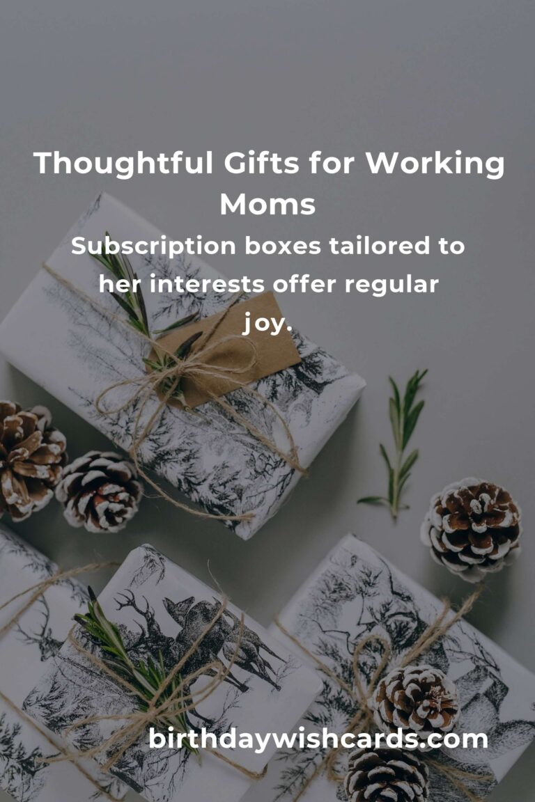 Perfect Moving Anniversary Gifts for Working Moms