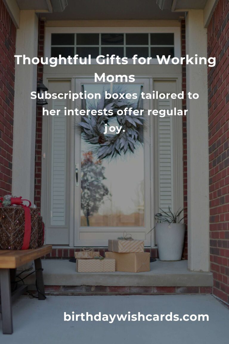 Perfect Moving Anniversary Gifts for Working Moms