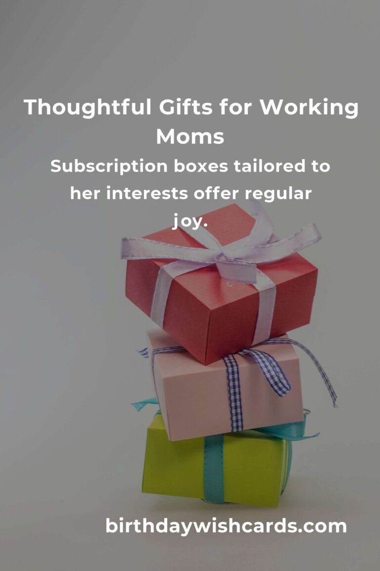 Perfect Moving Anniversary Gifts for Working Moms