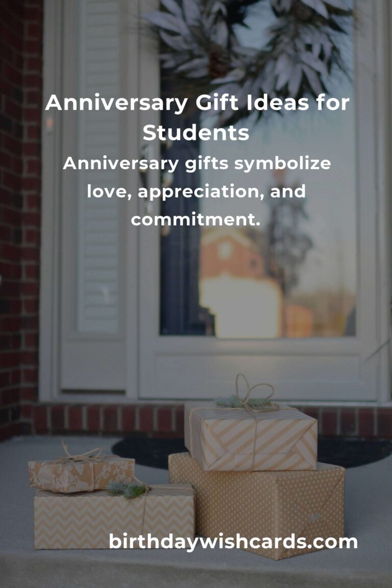 Perfect Opening Anniversary Gifts for College Students