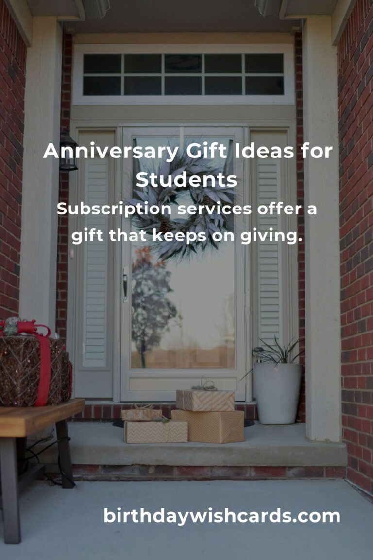 Perfect Opening Anniversary Gifts for College Students