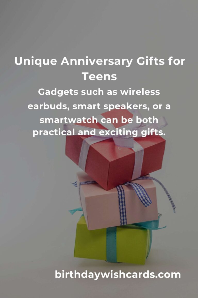 Perfect Opening Anniversary Gifts for Teens: Thoughtful and Unique Ideas