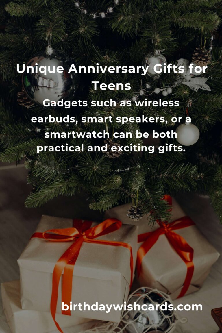 Perfect Opening Anniversary Gifts for Teens: Thoughtful and Unique Ideas