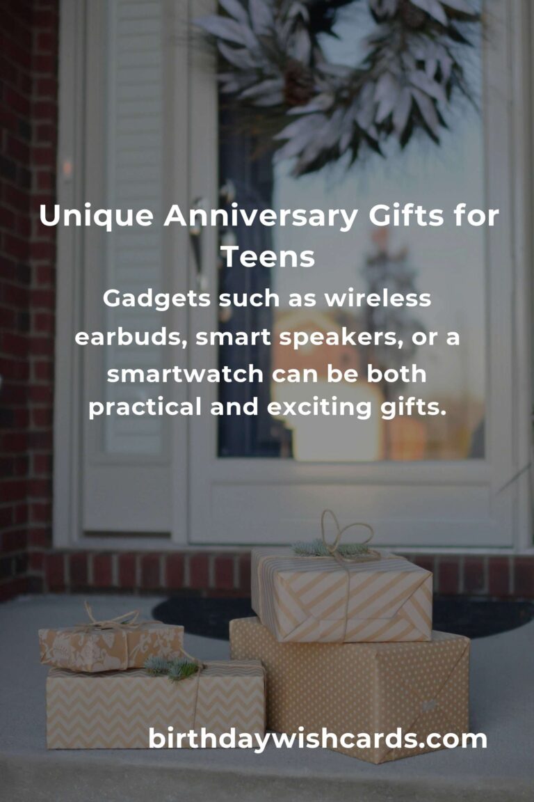 Perfect Opening Anniversary Gifts for Teens: Thoughtful and Unique Ideas