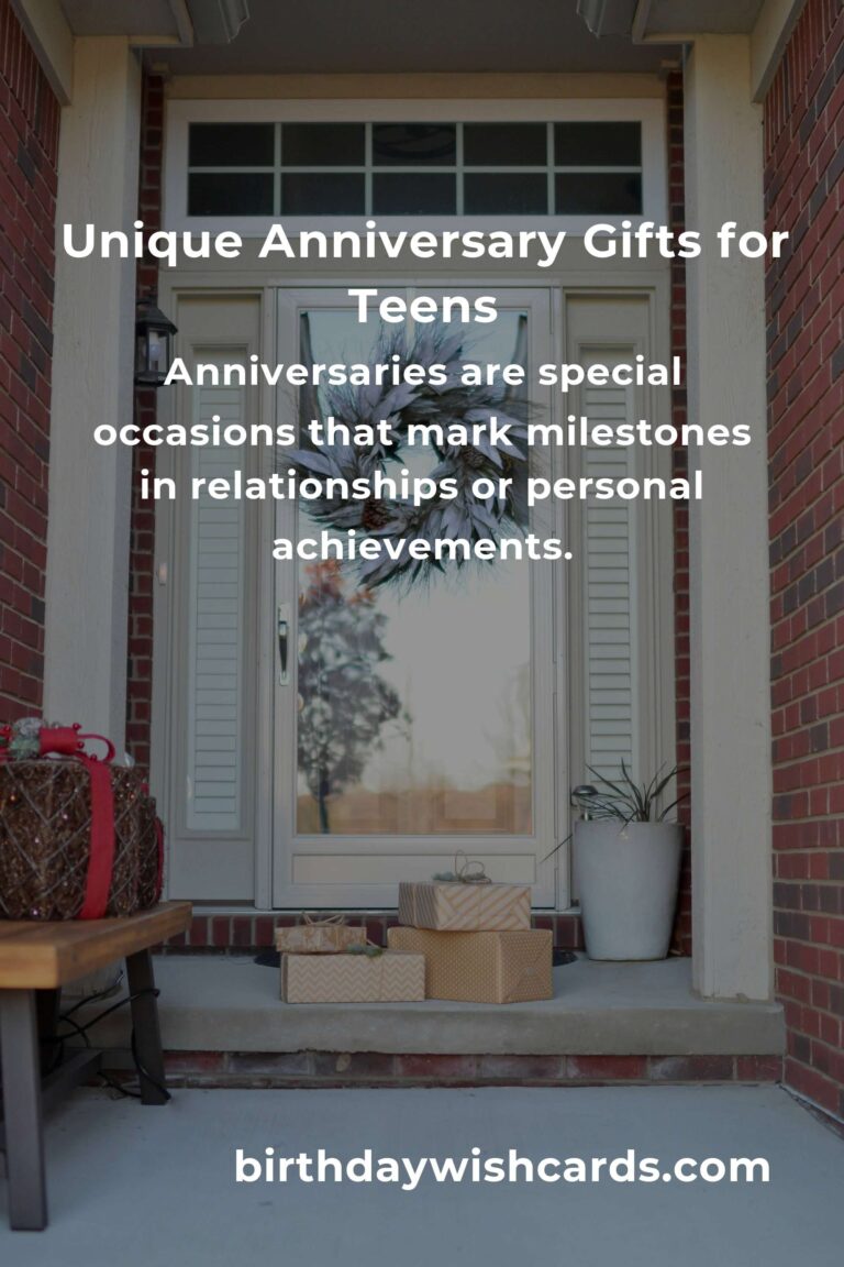 Perfect Opening Anniversary Gifts for Teens: Thoughtful and Unique Ideas
