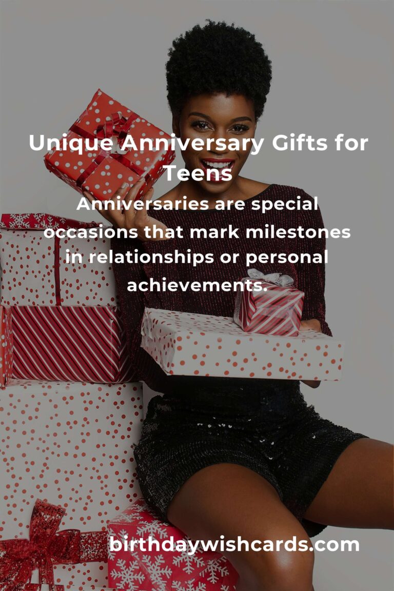 Perfect Opening Anniversary Gifts for Teens: Thoughtful and Unique Ideas
