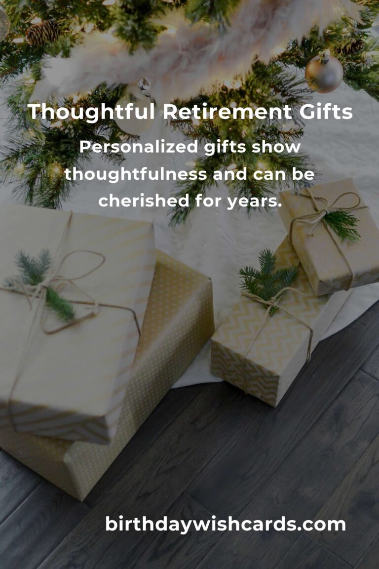 Perfect Retirement Anniversary Gifts for Retirees: Celebrate the Milestone