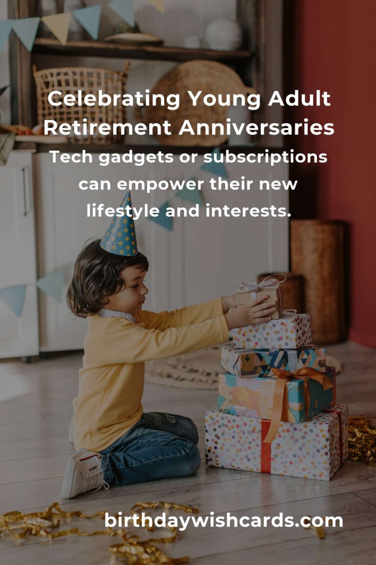 Perfect Retirement Anniversary Gifts for Young Adults: Celebrate Wisdom, Inspire Futures