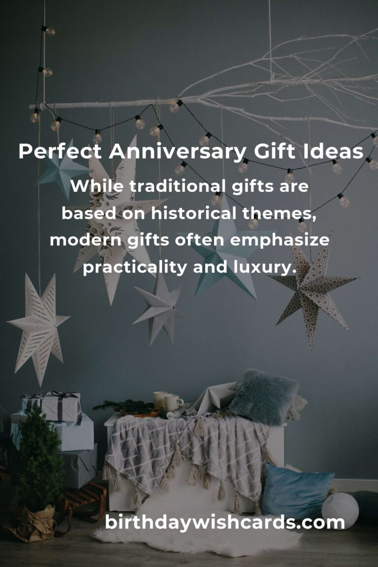 Perfect Wedding Anniversary Gifts for Beginners: A Comprehensive Guide