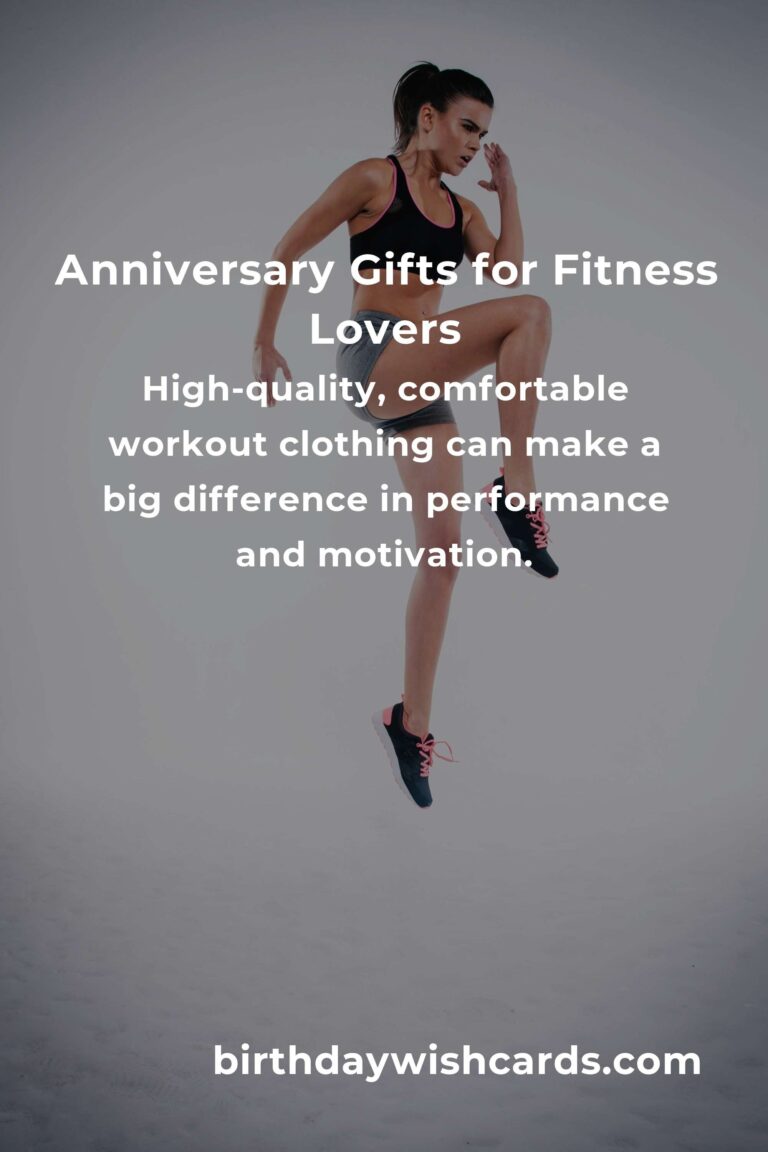 Perfect Wedding Anniversary Gifts for Fitness Enthusiasts