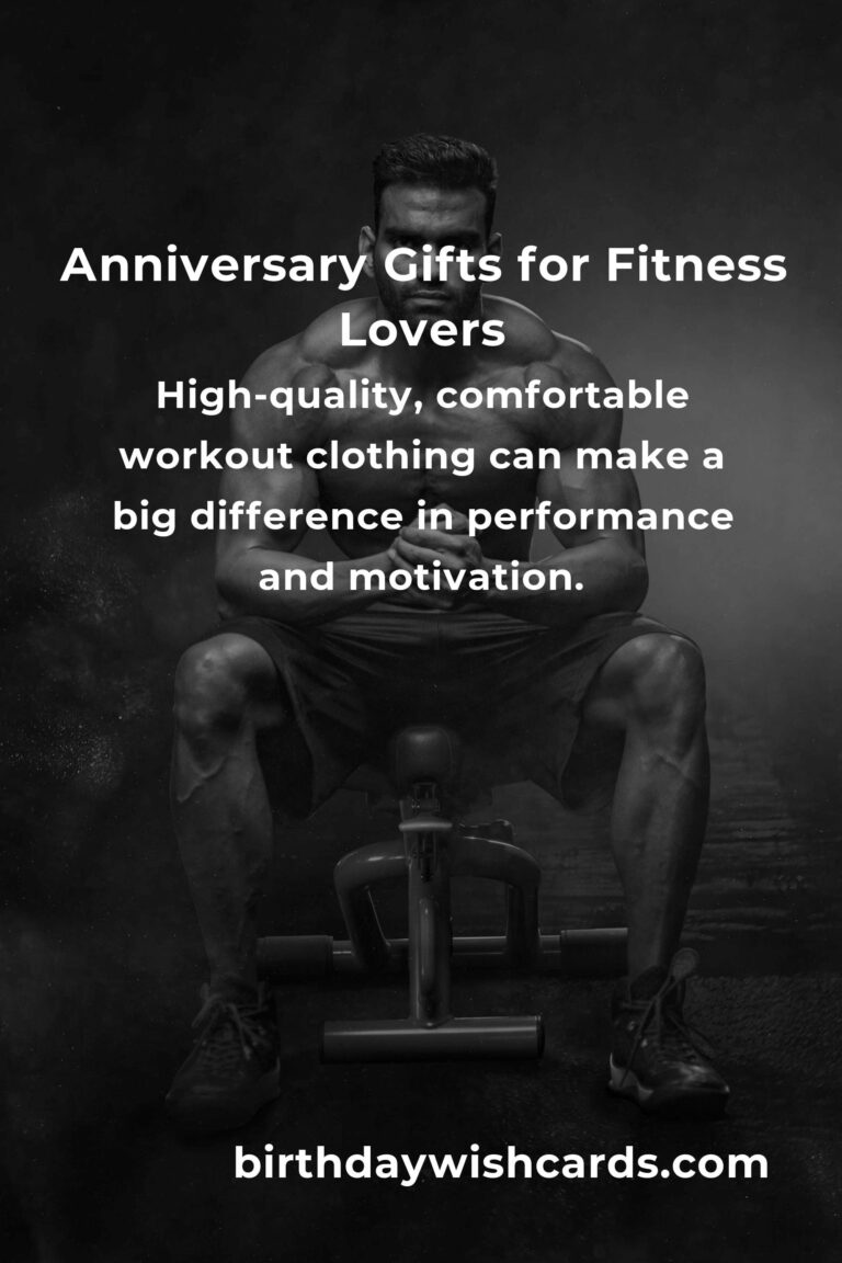 Perfect Wedding Anniversary Gifts for Fitness Enthusiasts