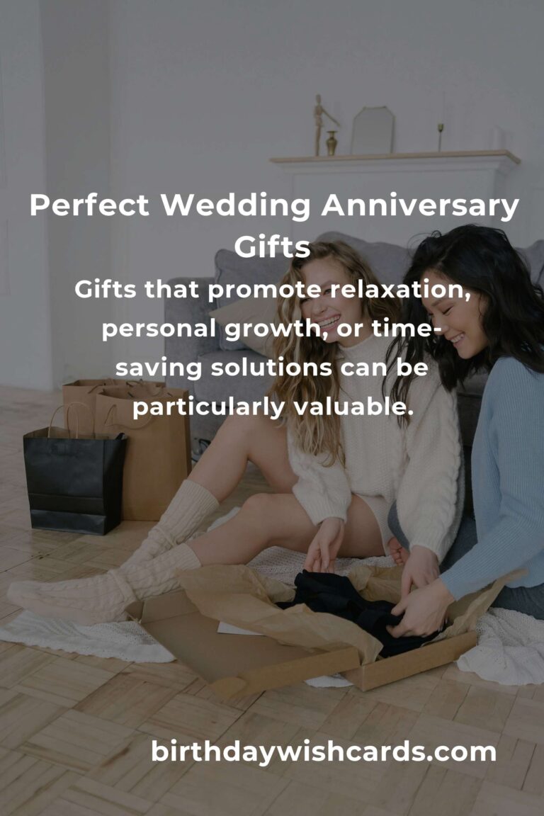 Perfect Wedding Anniversary Gifts for Professionals