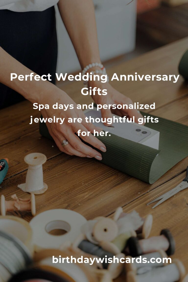 Perfect Wedding Anniversary Gifts for Professionals