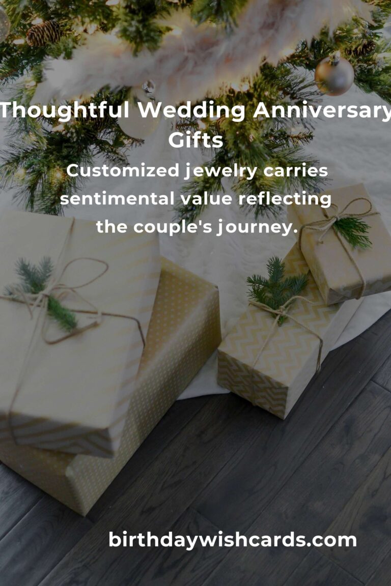 Perfect Wedding Anniversary Gifts for Retirees: Celebrate Love and Longevity