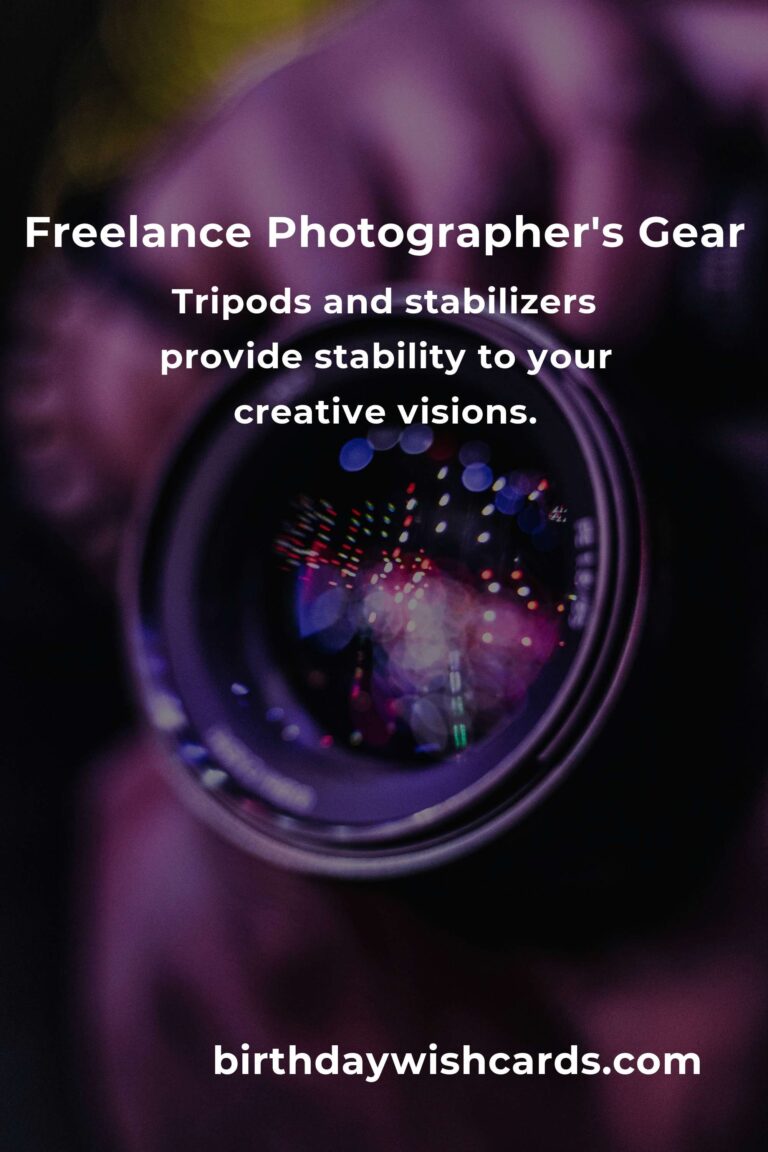 Photography Gear: A Freelancer’s Guide to Capturing Dreams