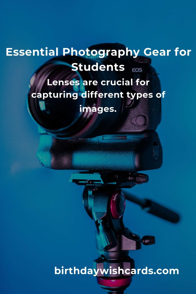 Photography Gear: Complete Guide for College Students