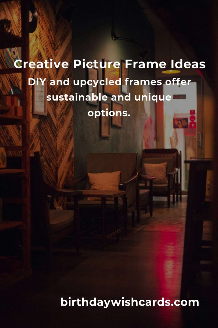 Picture Frame Ideas for Young Adults: Crafting Memories with Heart and Style