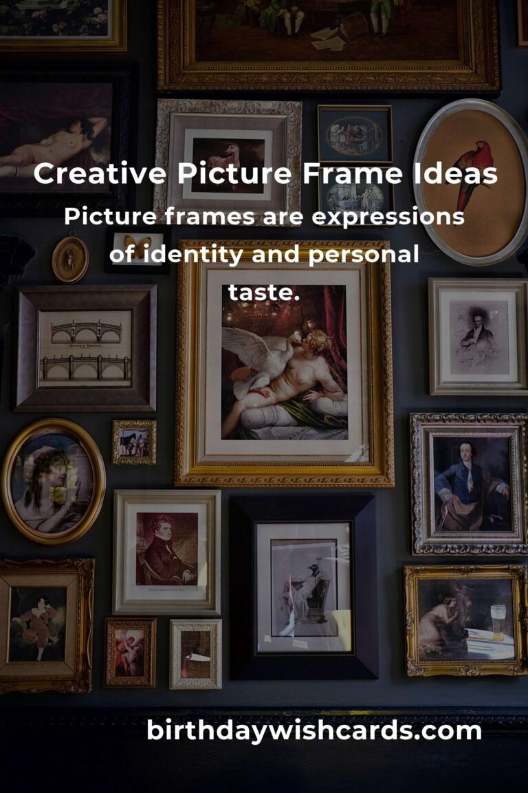 Picture Frame Ideas for Young Adults: Crafting Memories with Heart and Style