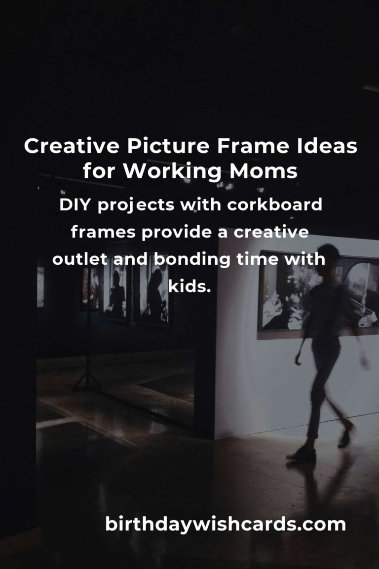 Picture Frame Ideas to Brighten a Working Mom’s Day