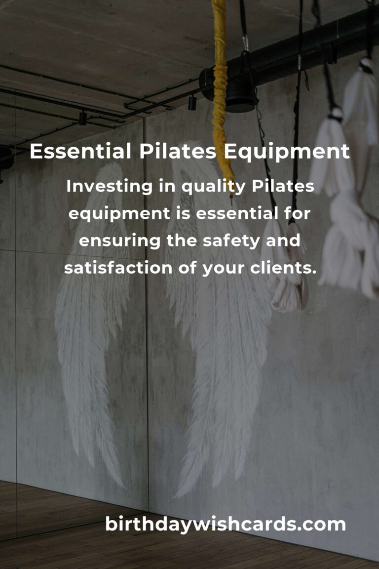 Pilates Equipment Guide: A Must-Have for Small Business Owners