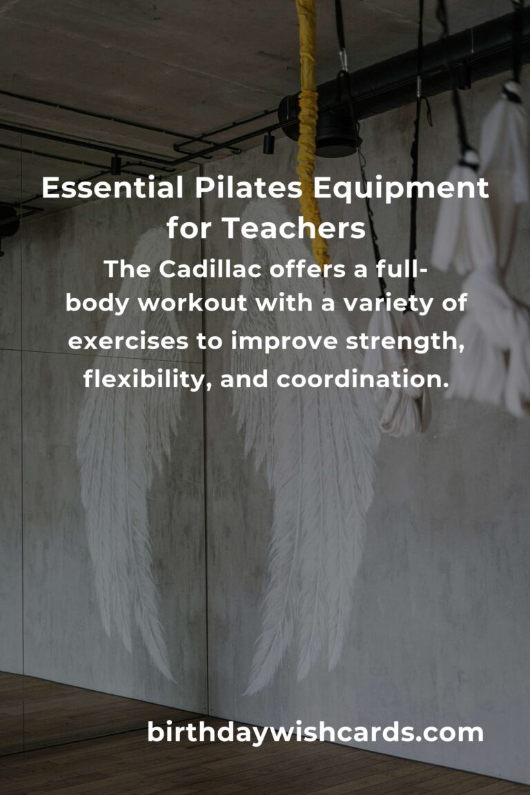Pilates Equipment Guide for Teachers: Essential Tools for Success