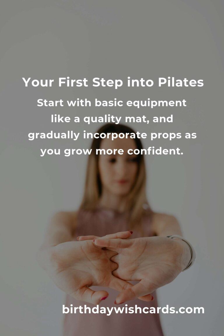 Pilates for First-Time Buyers: Your Gentle Guide to a Balanced Start