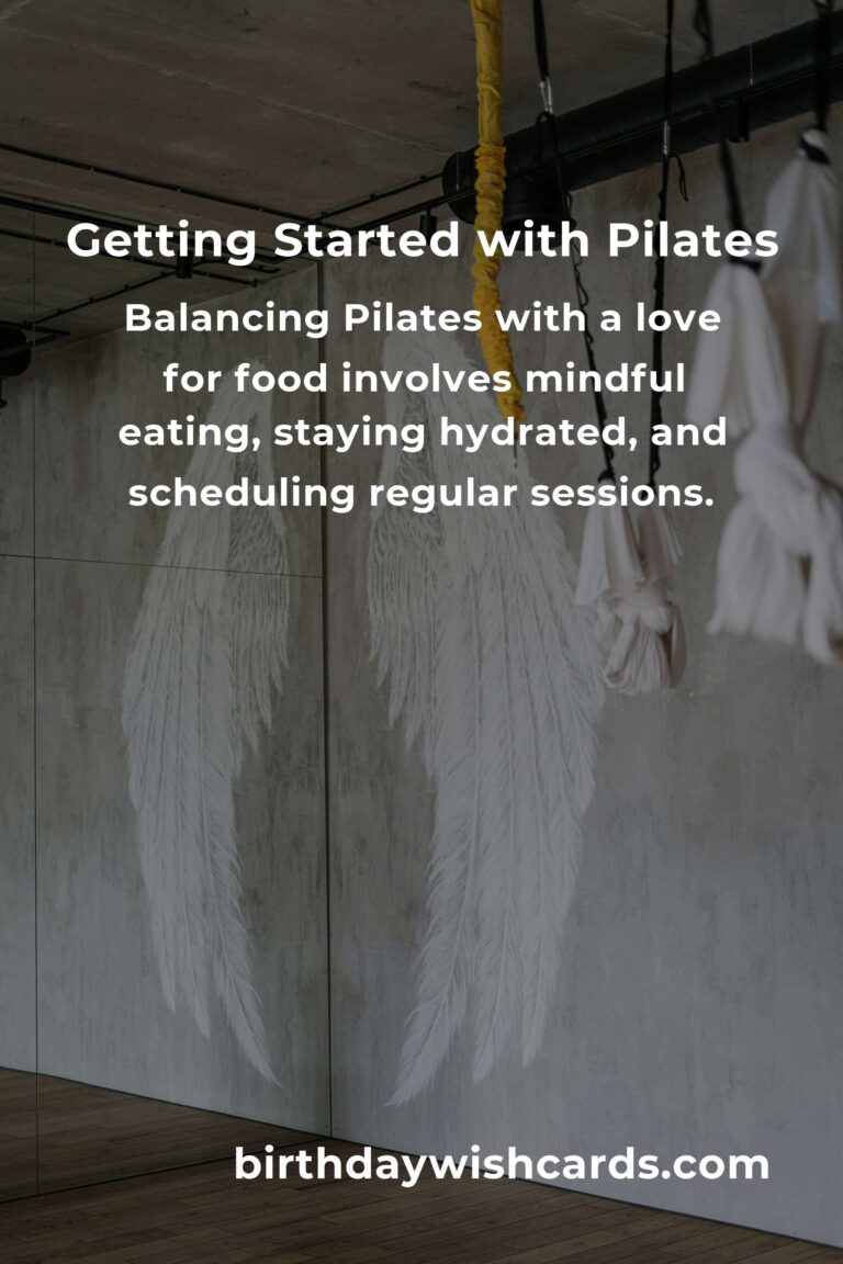 Pilates for Food Lovers: How to Get Started and Enjoy the Benefits