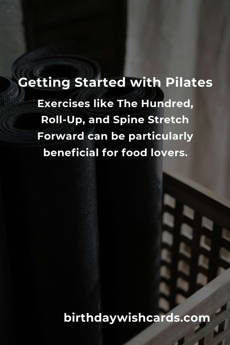 Pilates for Food Lovers: How to Get Started and Enjoy the Benefits