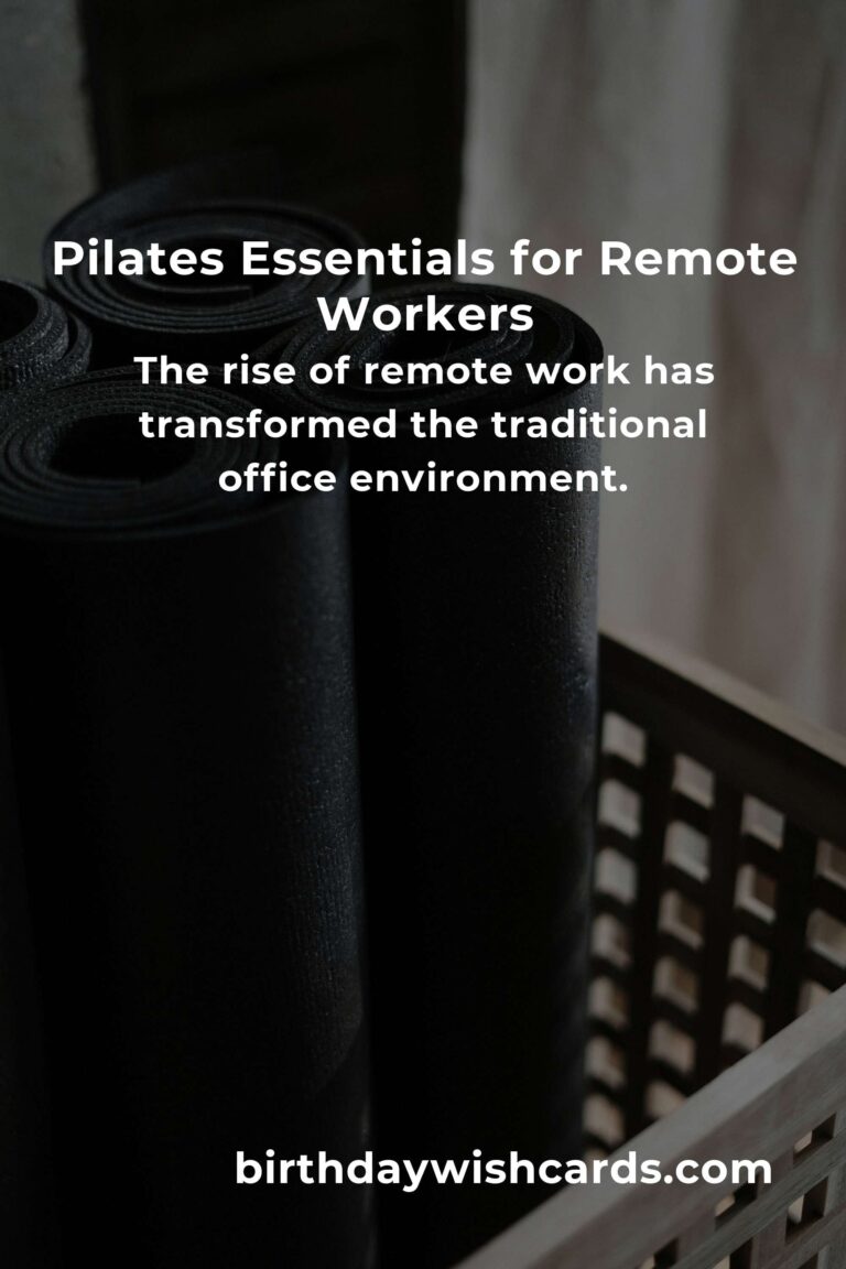 Pilates for Remote Workers: Getting Started