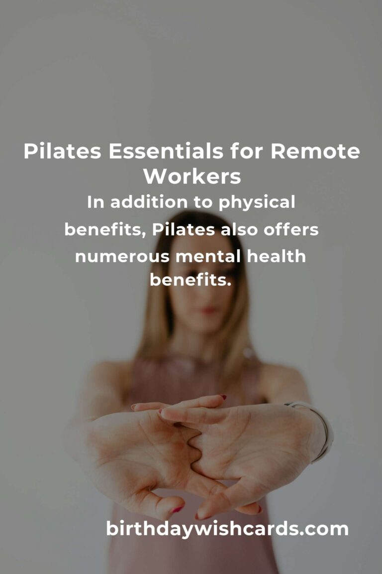 Pilates for Remote Workers: Getting Started