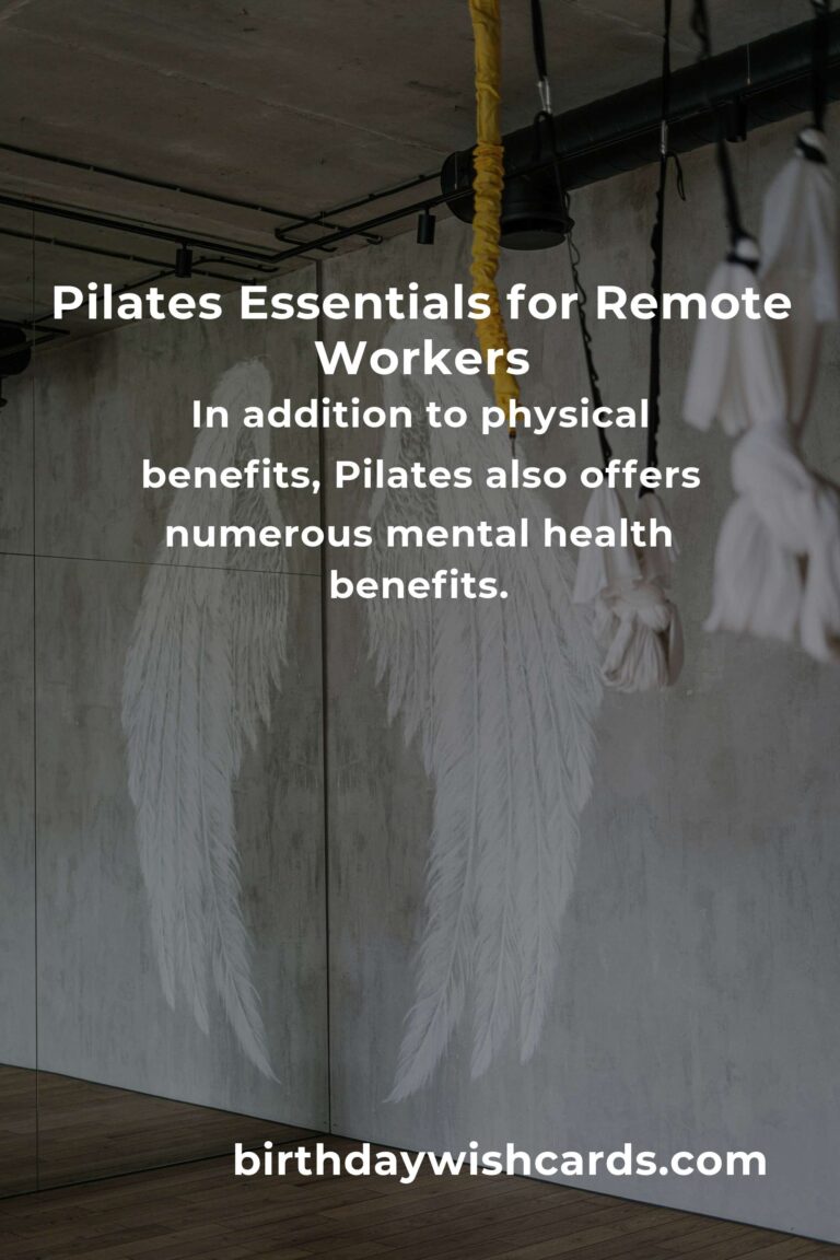 Pilates for Remote Workers: Getting Started