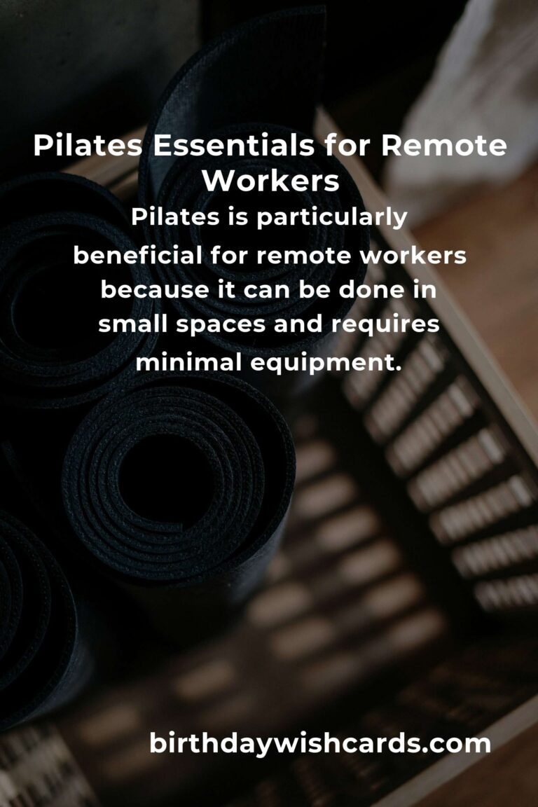 Pilates for Remote Workers: Getting Started