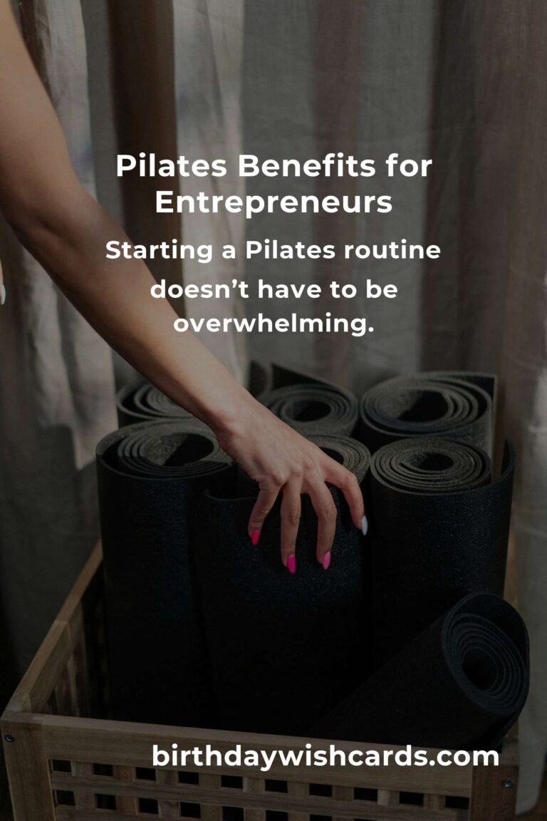 Pilates for Small Business Owners: Getting Started