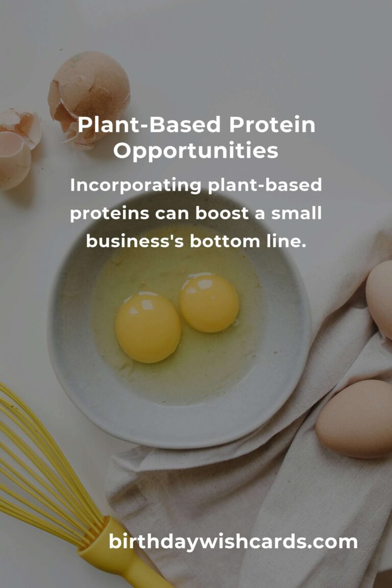Plant-Based Protein: A Complete Guide for Small Business Owners