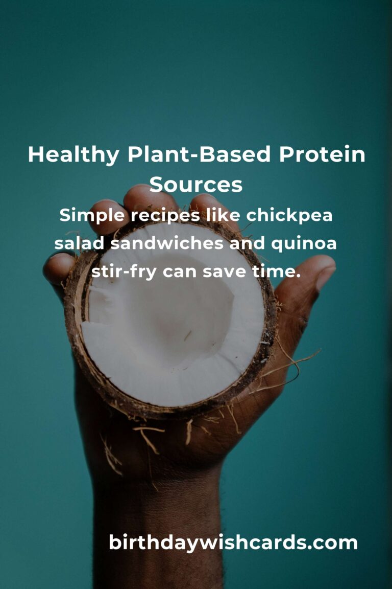 Plant-Based Protein for Single Parents: A Complete Guide