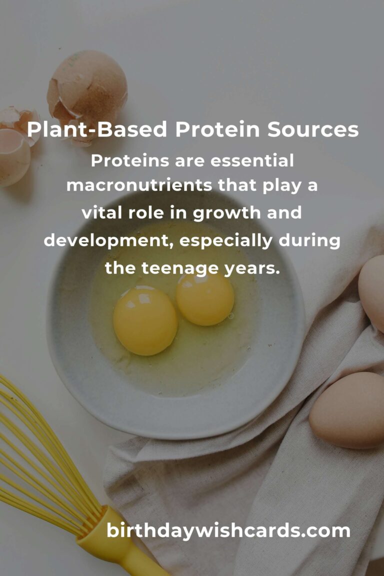 Plant-Based Protein for Teens: A Comprehensive Guide