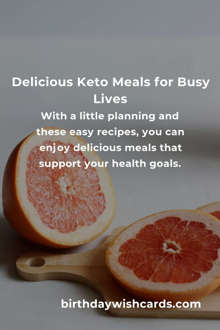 Quick and Easy Keto Recipes for Busy Young Adults: Fuel Your Day with Flavor and Convenience