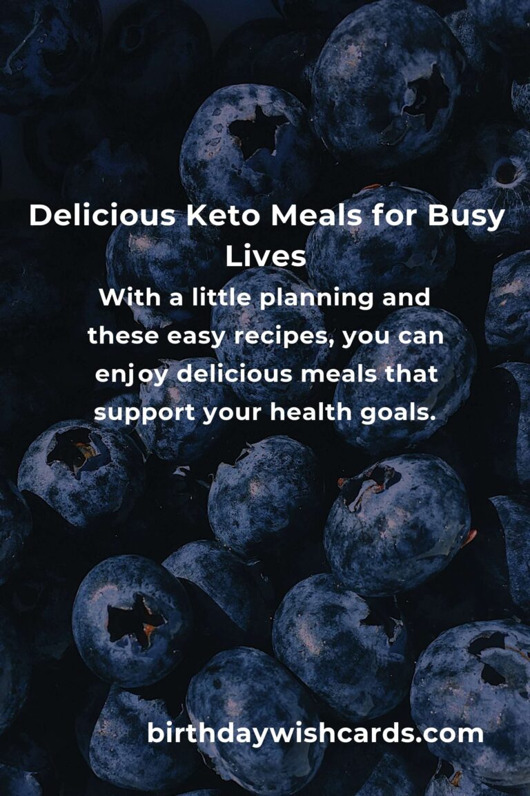 Quick and Easy Keto Recipes for Busy Young Adults: Fuel Your Day with Flavor and Convenience
